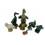 China Pottery Miniature Mud Ducks