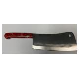 11" MHS Cutlery Fixed Blade Cleaver Knife Handmad
