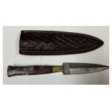 MHS Cutlery Fixed Blade Stealth Knife Handmade Dam