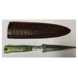 MHS Cutlery Fixed Blade Stealth Knife Handmade Dam