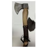 MHS Cutlery Viking Style Axe Handmade Damascus Ste