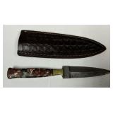 MHS Cutlery Fixed Blade Stealth Knife Handmade Dam