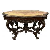 Mallard Style American Rococo Revival Rosewood Par