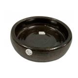 Early Albany Slip Stoneware Bowl 10"dia