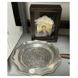 PIERRE TOUSSAINT and Pewter Missouri Plate