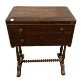 Antique Victorian Work/Sewing Cabinet