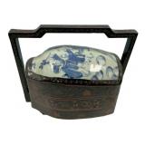 Chinese Vase Fragment Stacking Wedding Box 12"h.,