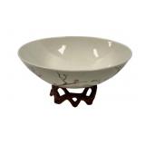 Boehm Porcelain Bowl 4"h., 8