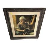 Framed Print by H. Happ