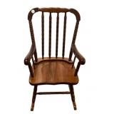 Mahogany Spindle Rocker