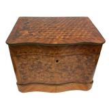 French Napoleon III Marquetry Tantalus Cellarette