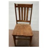 Worn Oak Side Chair