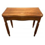 Cherry Game Table 29"h., 34"w