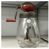 VTG Dazey Glass Butter Churn