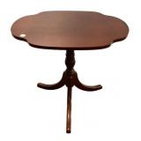 Bombay Pedestal Table 23"h., 24"w
