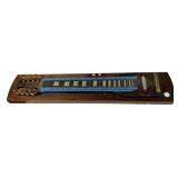 Carvin double-neck lap steel guitar.