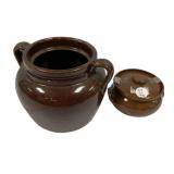 Stoneware Bean Pot and Sugar