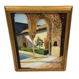 Signed Painting 12" 15"w