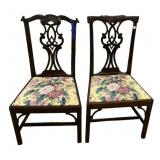 Antique Chippendale Side Chairs