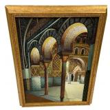 Rabano Gamella Sevina Painting 12"h, 15"w