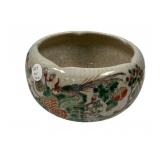 China Peacock Porcelain Bowl 8"dia