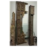 19th Century Chinese Carved Day Bed Panels
