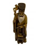 Shou Xin Gong figurine Chinese God of Longevity 8"