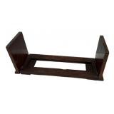 lamp of knowledge motif inlay Bookends 7"h