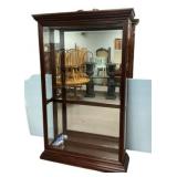 Pulaski Large Glass Display Cabinet 80"h., 46"w