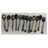 Norway Sterling Demitasse Souvenir Spoons 2.850