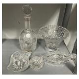 Group of Cut Glass