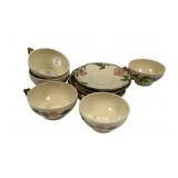 Franciscan Desert Rose Cup and Saucers