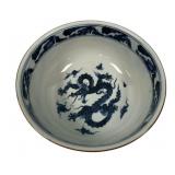 Fitz and Floyd Dragon Bowl 8"dia