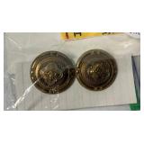 Gothic Revival Style Clip Earrings