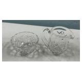 Waterford Crystal Sugar and Creamer