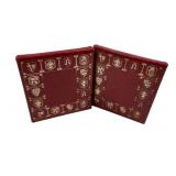 Pair of Leather Bookends