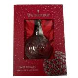 Waterford Times Square Ball Ornament