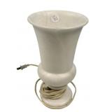 Mid Century Style Alabaster Table Lamp 11"h