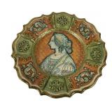 Gialletti GP Deruta Delamano Italy Charger 12"dia