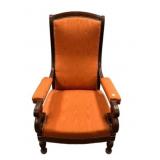 Victorian Stye High Back Arm Chair