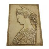 Saint Cecilia Wall Relief Patron Saint of Music by