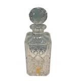 Tiffany and Co. Crystal Decanter 10"