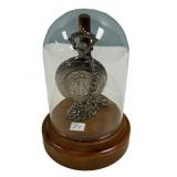 American Historic Society Pocket Watch in Case