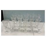Set of Lenox Crystal Stemware