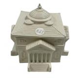 Italy Ceramic Cookie Jar 6"h