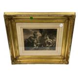 Sophonisba 1887 etched by P. Teyssonniere Framed 1