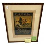 Rudolph Koller Poster 1899 France 21"h, 17"w0