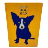 George Rodrigue Blue Dog Man Signed Copy with Four