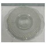 Fenton Moonstone Glass Plate