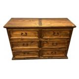 Reproduction Double Dresser 33"h., 51"w, 20"d